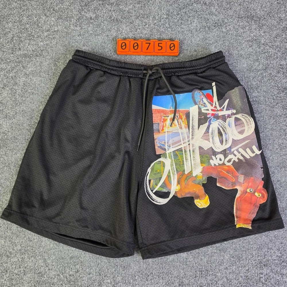 Akoo No Chill black basketball shorts Size XL